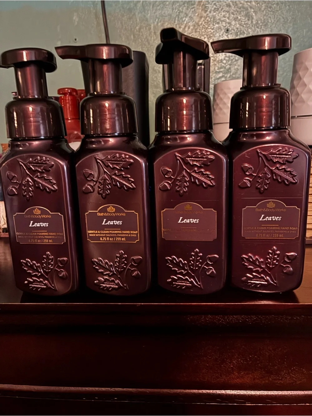 Bath & Body Works Leaves Foaming Hand Soap  Plum  (4)